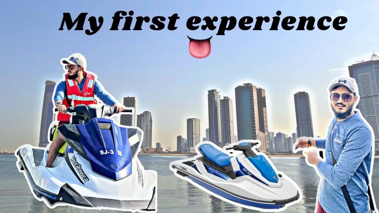 Thrilling Jet Ski Adventure at Al Mamzar | First-Time Experience🔥|| Sharjah 🇦🇪 ||