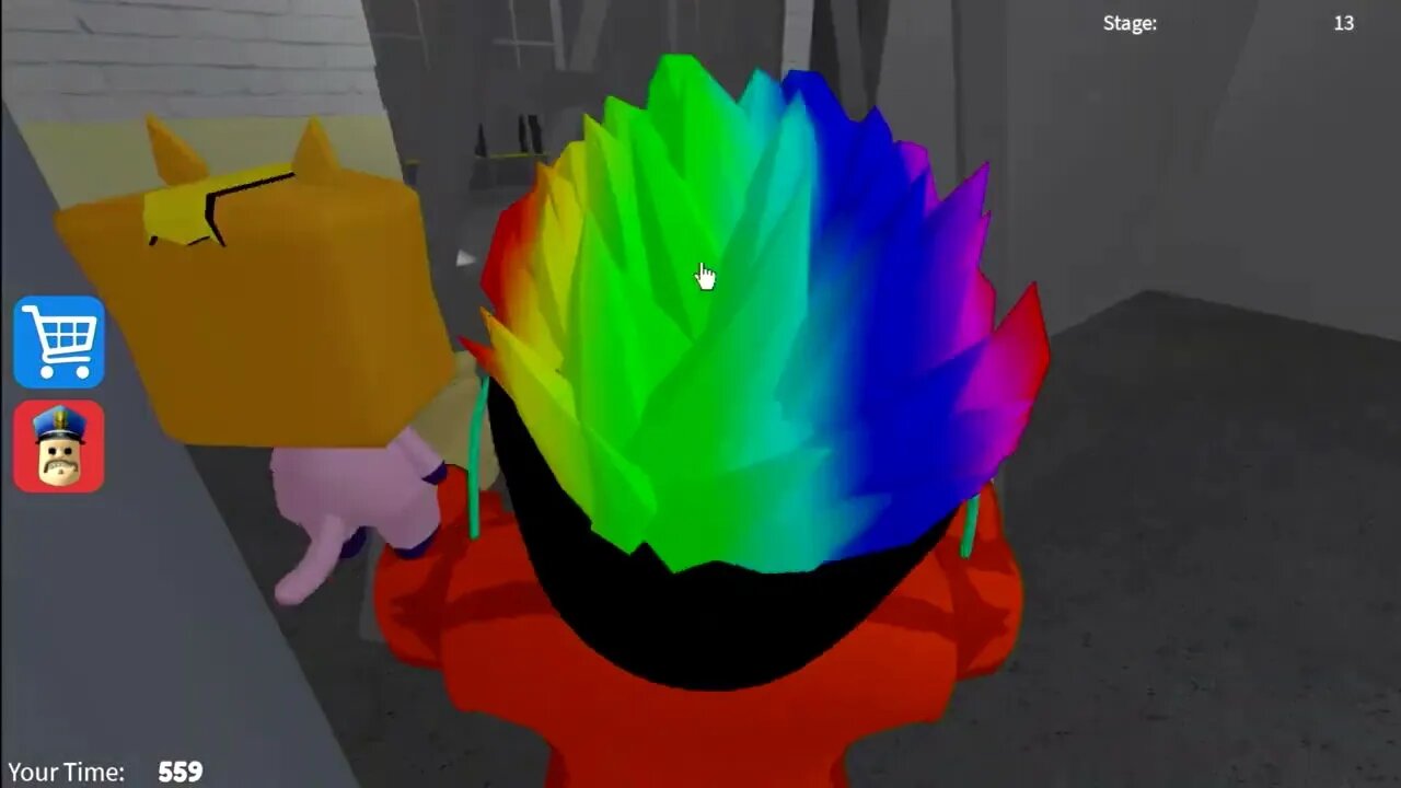 Trying to BEAT BARRY’S PRISON #roblox