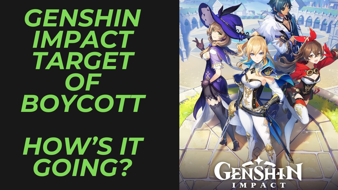 Genshin Impact Has An Active Boycott From Non-Players Because of DEI | Guess How Well It's Going