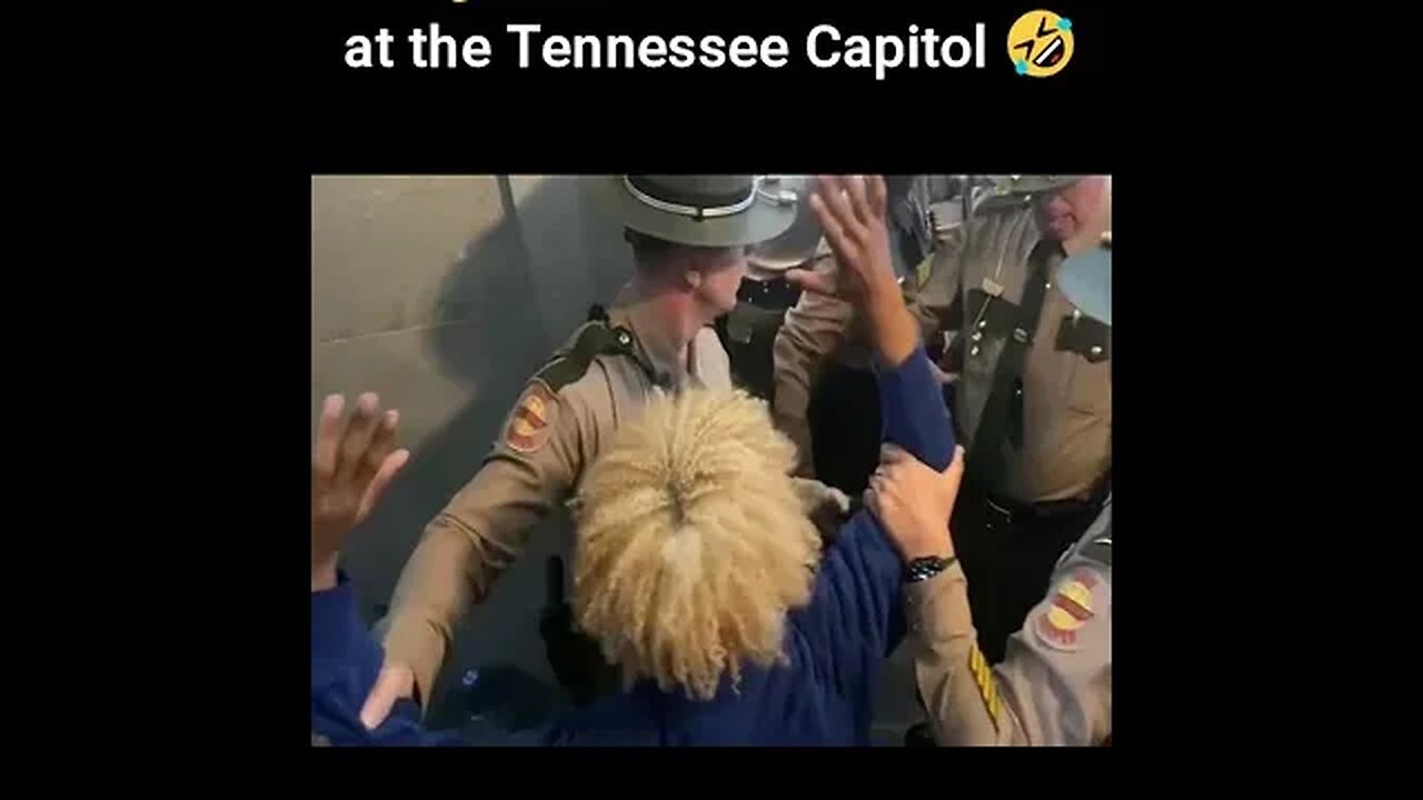 We got a damn #insurrection at the Tennessee Capitol 🤣