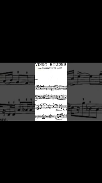 🎺🎺🎺 [TRUMPET ETUDE] Marcel Bitsch Vingt Étude #1
