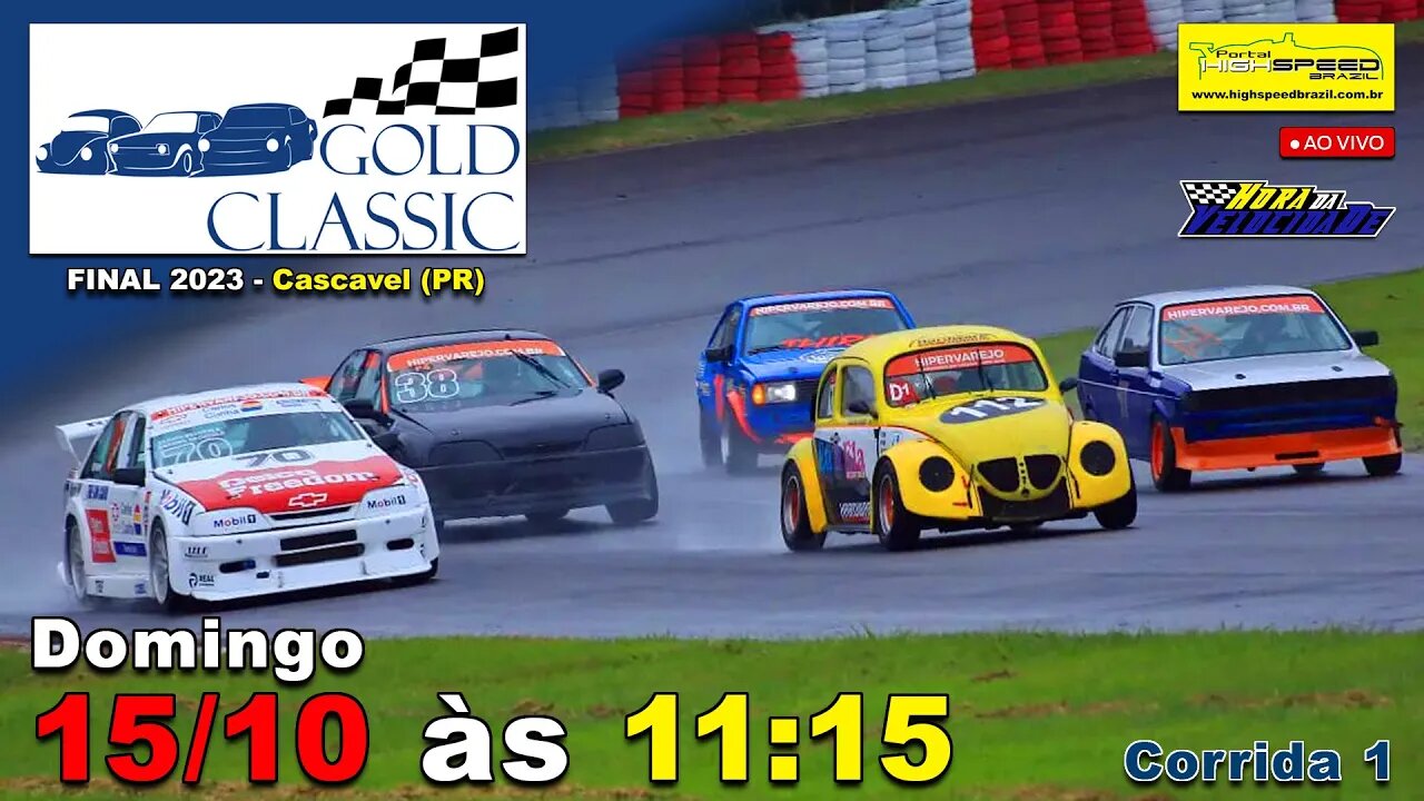 🔴 GOLD CLASSIC | Corrida 1 | FINAL 2023 | Cascavel (PR) | Ao Vivo