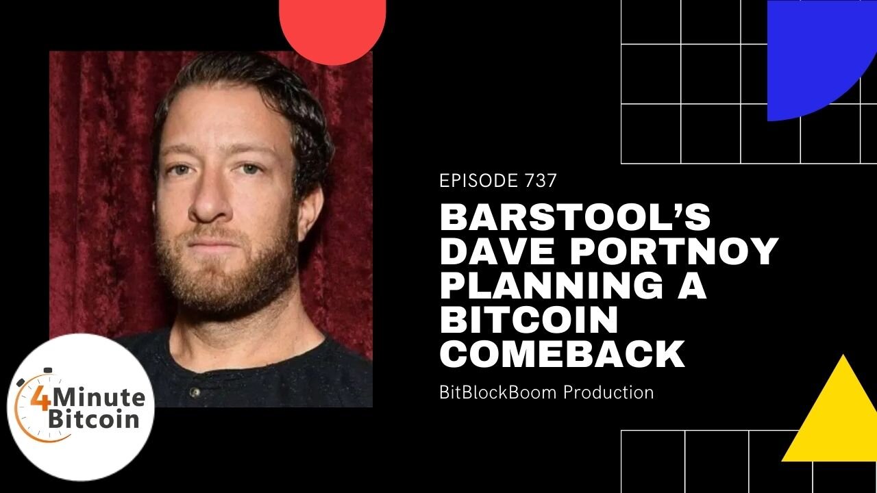 Barstool’s Dave Portnoy Planning a Bitcoin Comeback