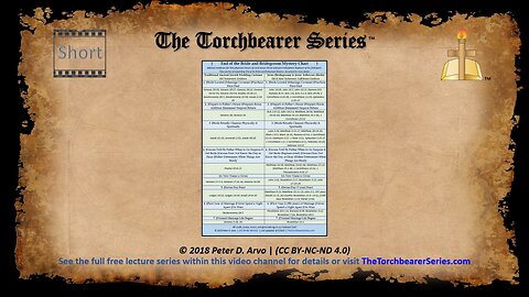 Short PB - End of the Bride and Bridegroom Mystery Chart