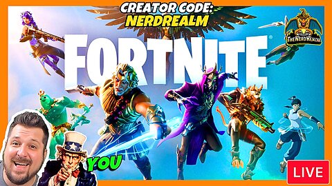 Season is Ending! Fortnite Myths & Mortals w/ YOU! Creator Code: NERDREALM