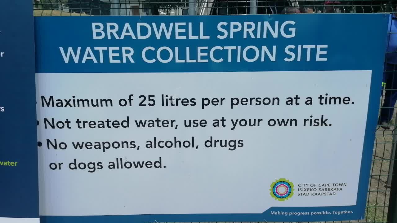 SOUTH AFRICA - Cape Town - Bradwell Spring Opening (Video) (oTU)