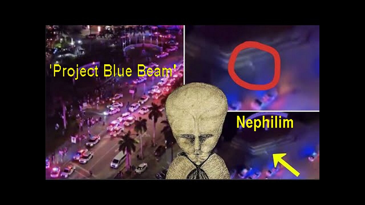 10 Foot 'Creature' Spotted At Miami Mall! Nephilim And 'Project Blue Beam' Suddenly Go Viral!