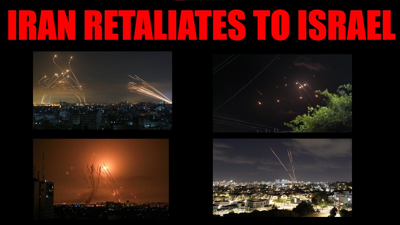 Iran Retaliatory Missile Strikes On Israel - October 1st, 2024