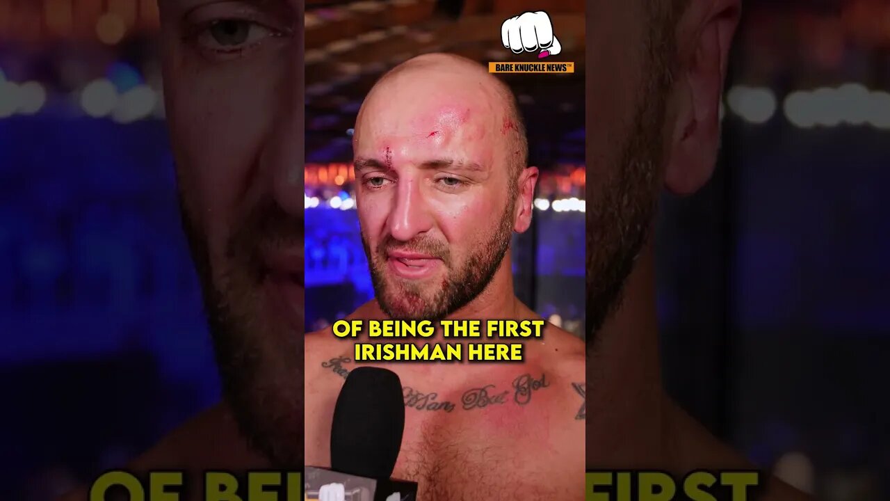 "There was no plan - just chin, heart and knocking him out", Conor Cooke ~ #BKFC40