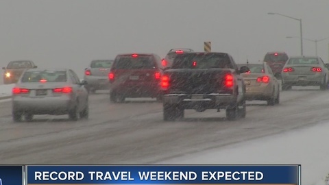 Record weekend travel expected