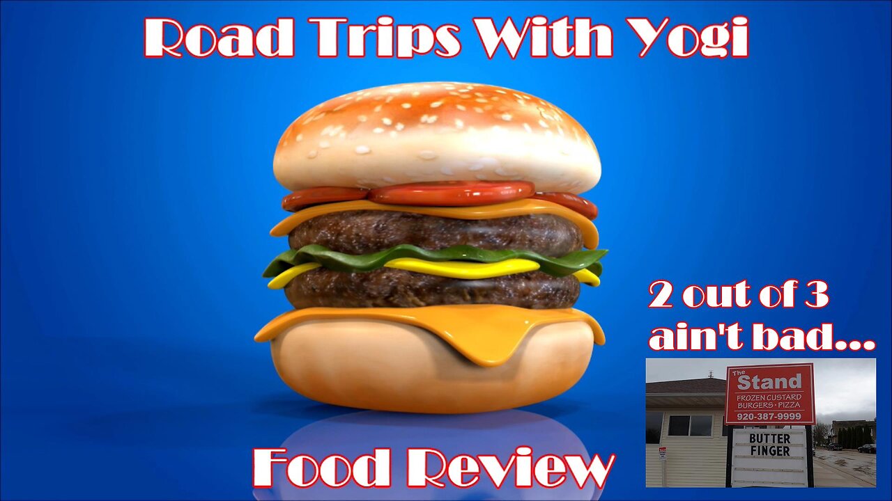 RTWY Food Review! 2 out of 3 ain't bad... The Stand, Iron Ridge, Wisconsin.