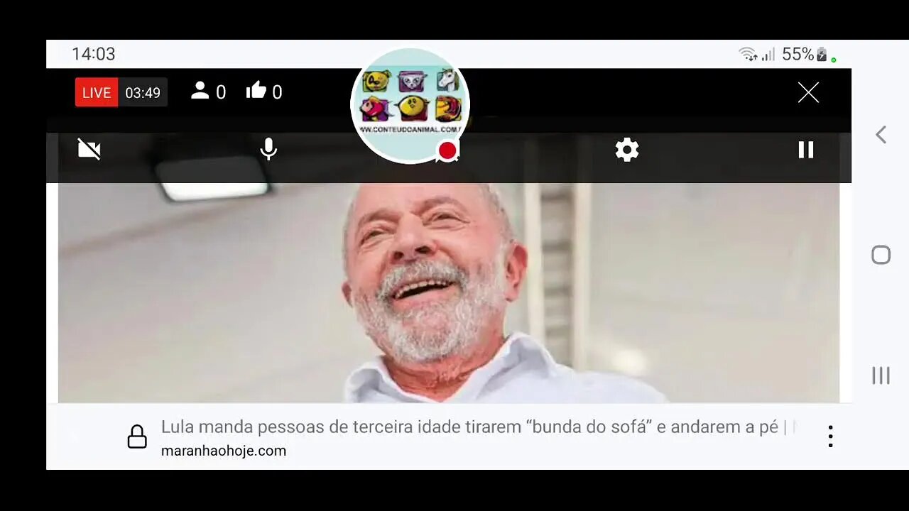 Lula Manda Idosos Tirarem A Bunda Do Sofá... Amor Venceu🤦