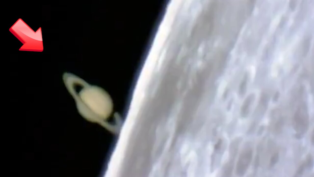 Saturn passes behind the Moon [Mystery]