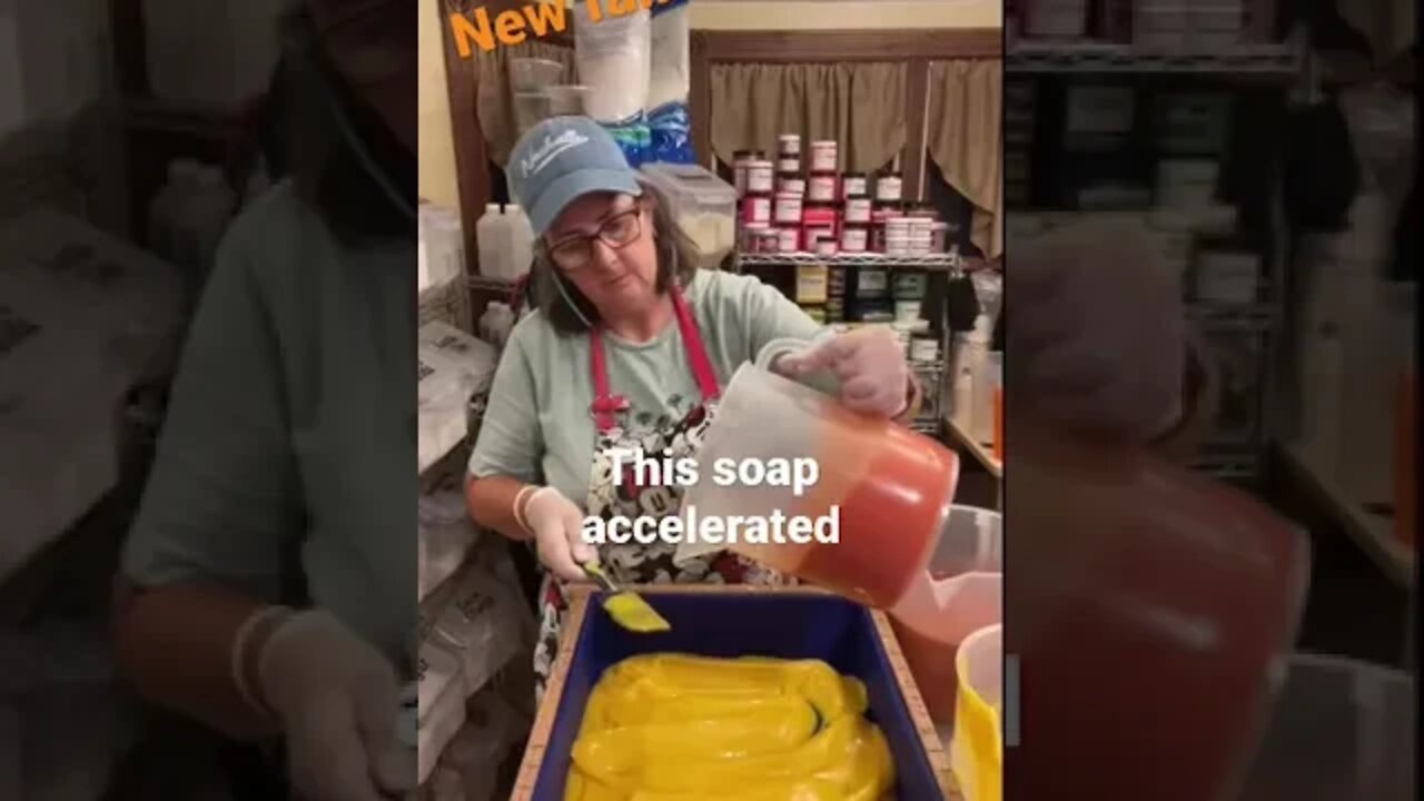 New fall soap- just like autumn