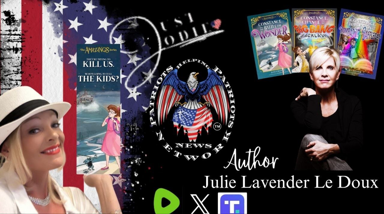 Live, 9pm est 12/5 ! They are trying to kill us! Who is going to tell the kids? Just Jodie featuring book Author Julie Lavender LeDoux!