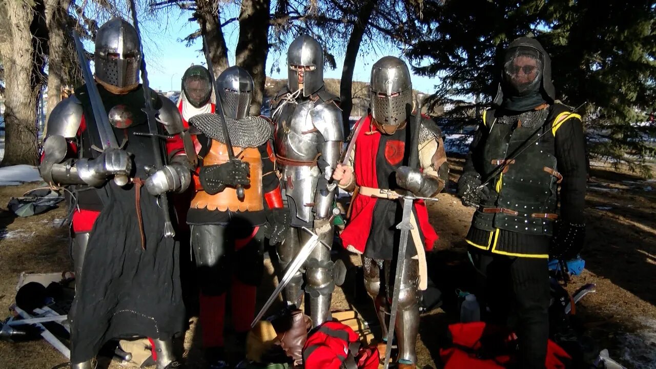 Lethbridge Company Of The Black Spears Showcase Swordsmanship - February 28, 2022 - Micah Quinn