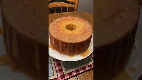 Orange Chiffon Cake #shorts #food