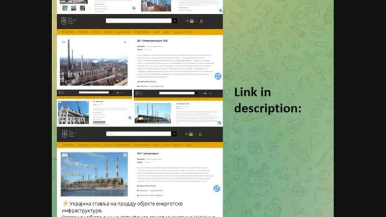 Ukraine puts energy infrastructure facilities up for sale