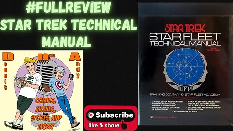 Star Trek: Star Fleet Technical Manual 1975/1986 Ballantine Books #fullreview