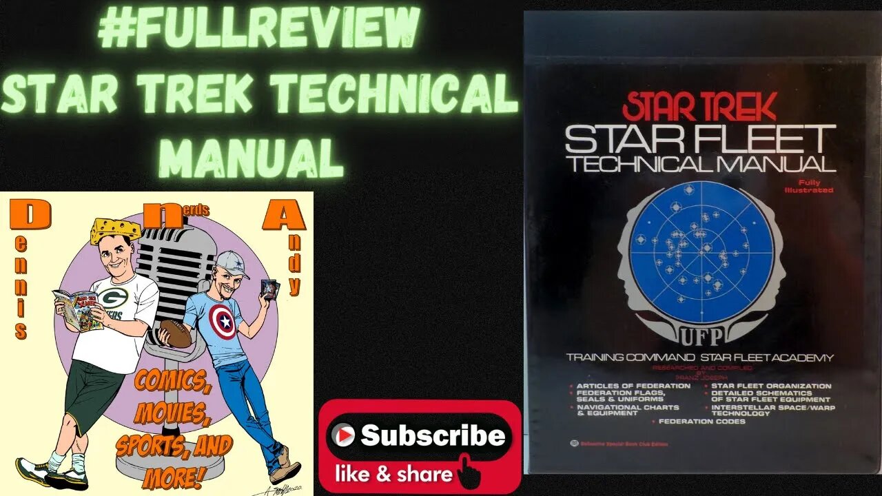 Star Trek: Star Fleet Technical Manual 1975/1986 Ballantine Books #fullreview