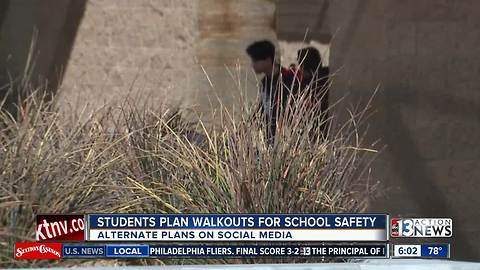 Students plan walkouts for gun safety