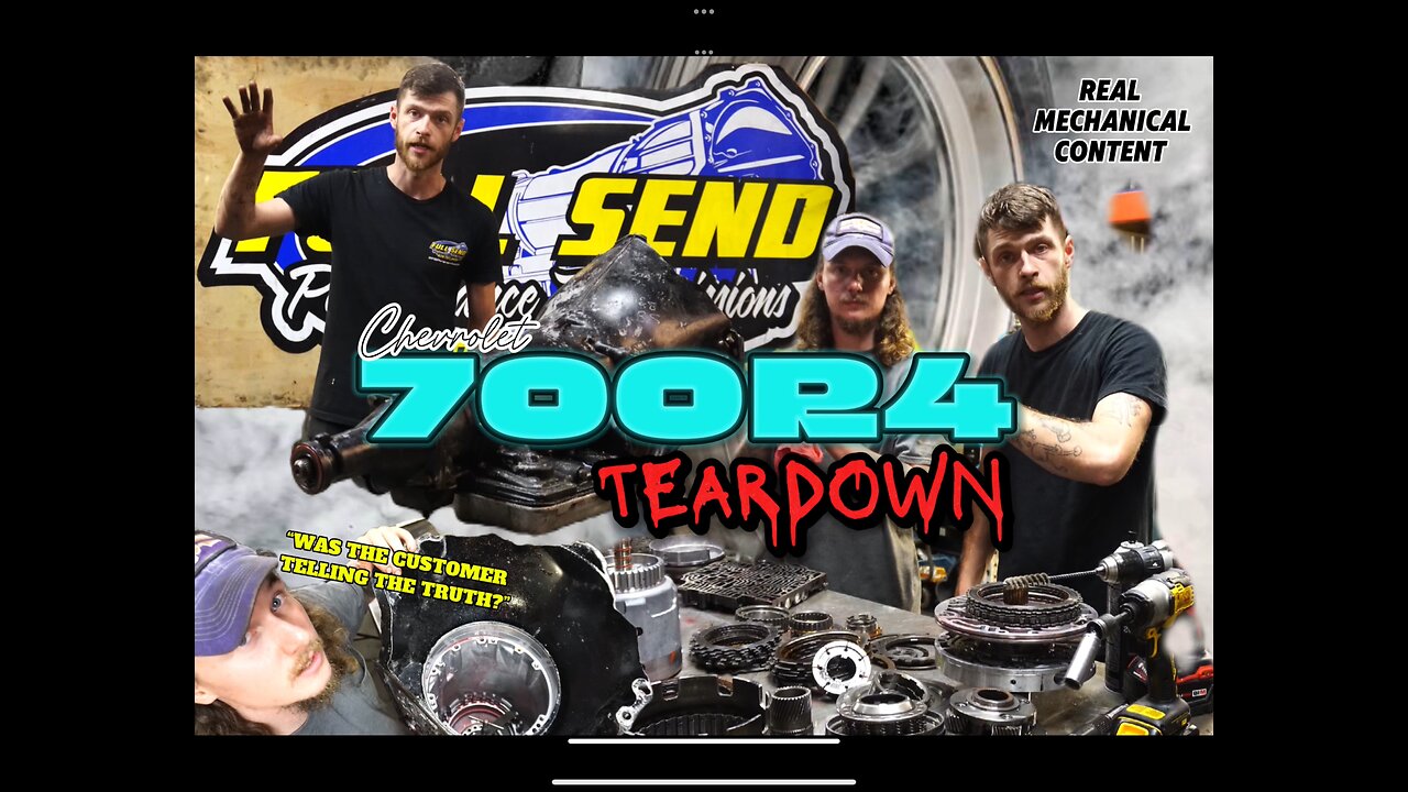 Chevrolet 700r4 C10 Silverado Corvette Transmission TEARDOWN