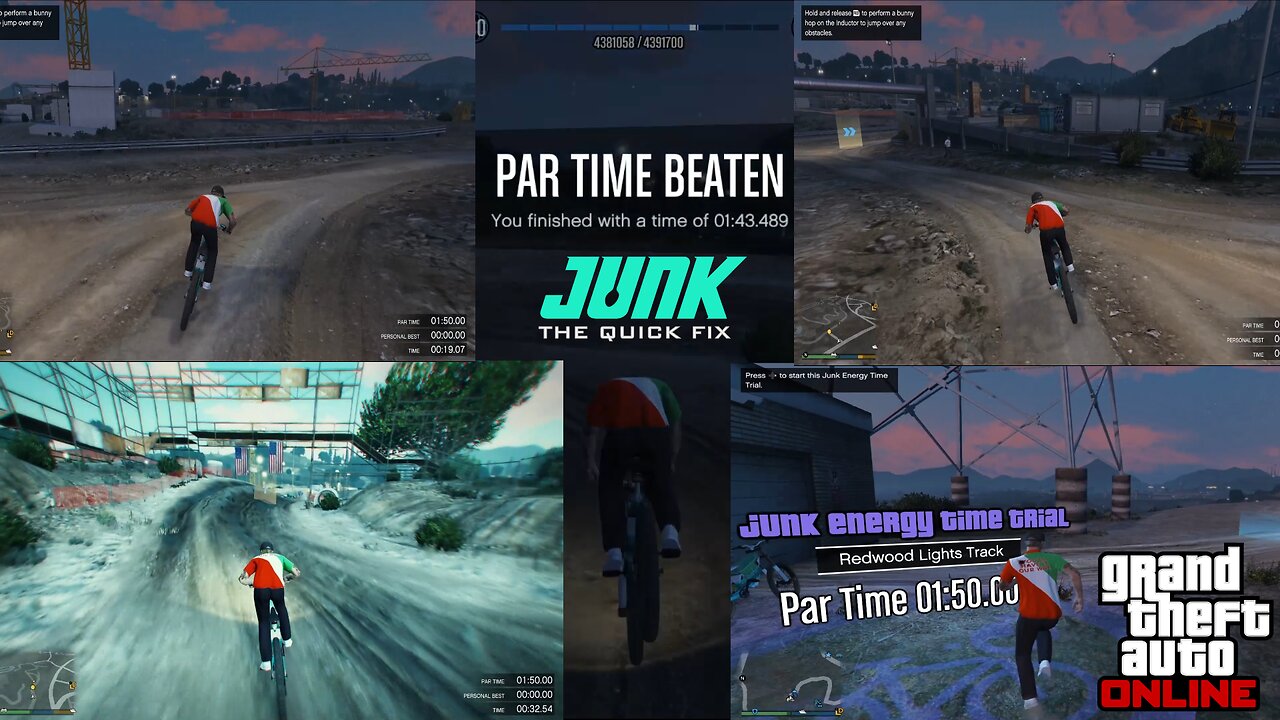 GTA Online Junk Energy Time Trials Redwood Lights Track