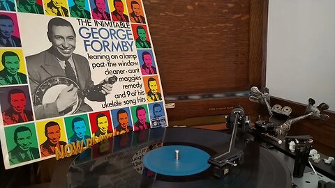 With My Little Stick Of Blackpool Rock ~ The Inimitable George Formby MFP 33rpm Vinyl LP 1966 Record