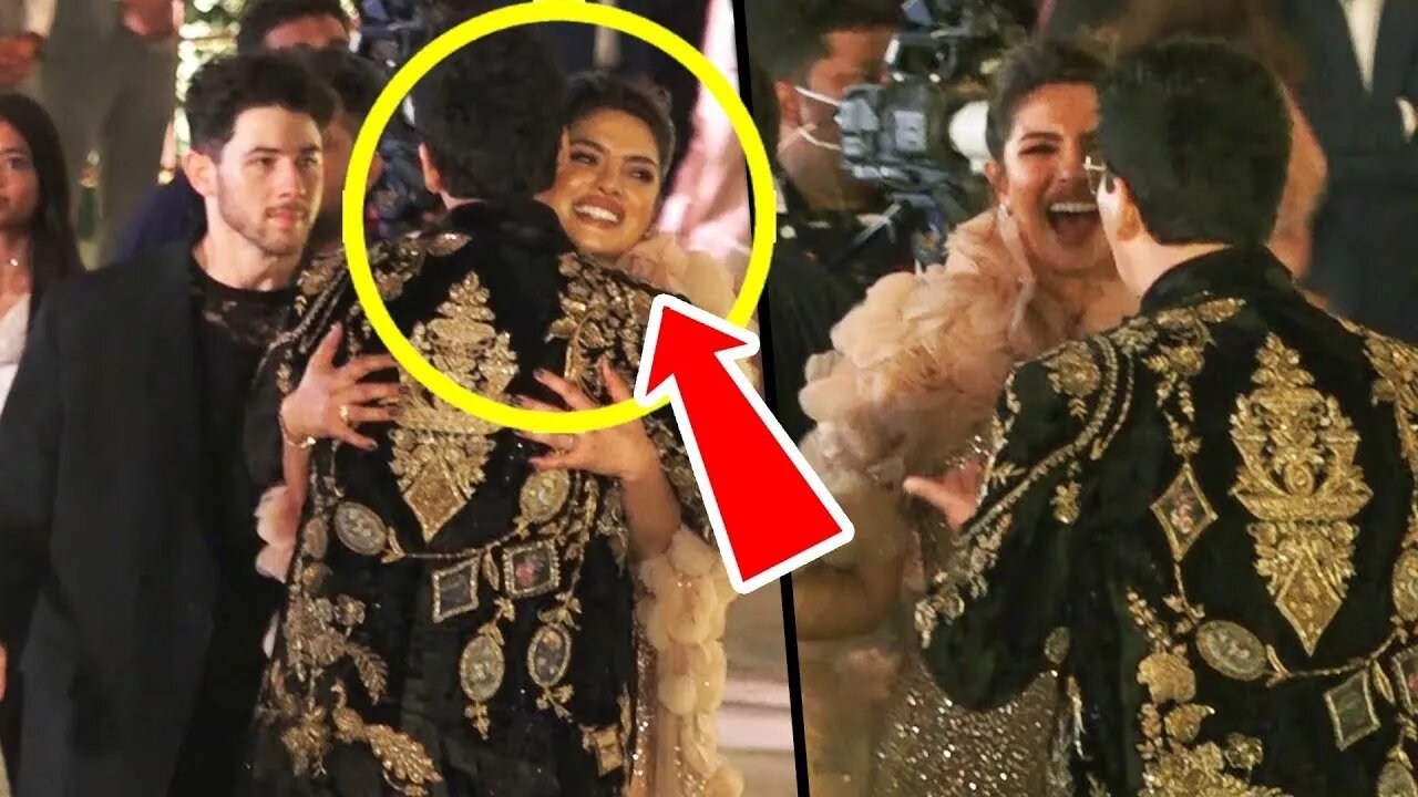 When Karan Johar Meet Priyanka Chopra and Nick Jonas infront of DeepVeer | Look at PC Reaction