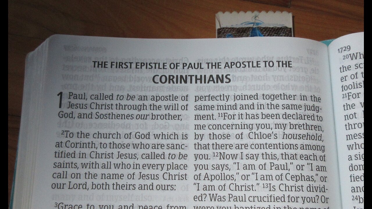 1 Corinthians 2:11-14 (The Spirit Who Is from God)