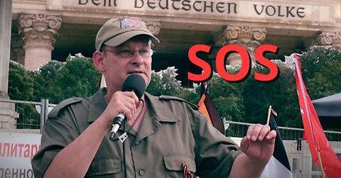 SOS aus Deutschland zur Befreiung vom Faschismus Nazismus Reichstag Berlin 27.08.2022