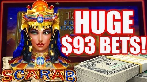 Scarab High Limits Slots at $93.75 Per Spin! 🔺 Stack The Screen With Wilds for Jackpots!