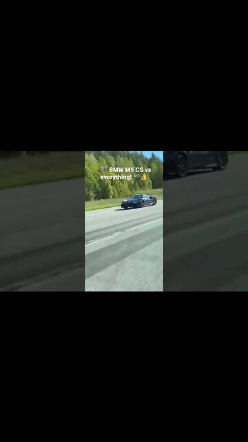 🏁 BMW M5 CS vs everything! 🏁👌 #bmw #m5 #bmwm5 #m5cs #bmwm5cs #f8 #ferrsri #f8tributo #mpower #v8