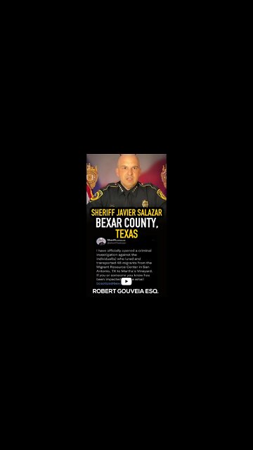 Texas Sheriff Javier Salazar OPENS Criminal Investigation #shorts