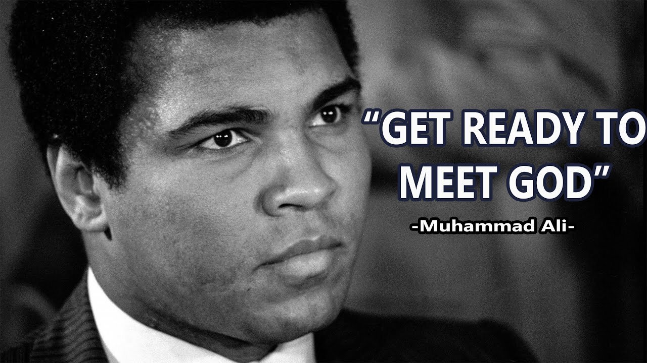 Get ready to meet God