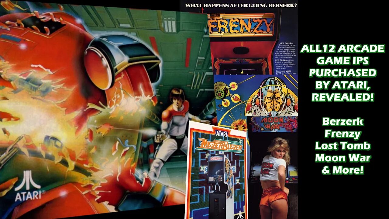 12 Classic Stern Arcade Titles Now Belong To Atari