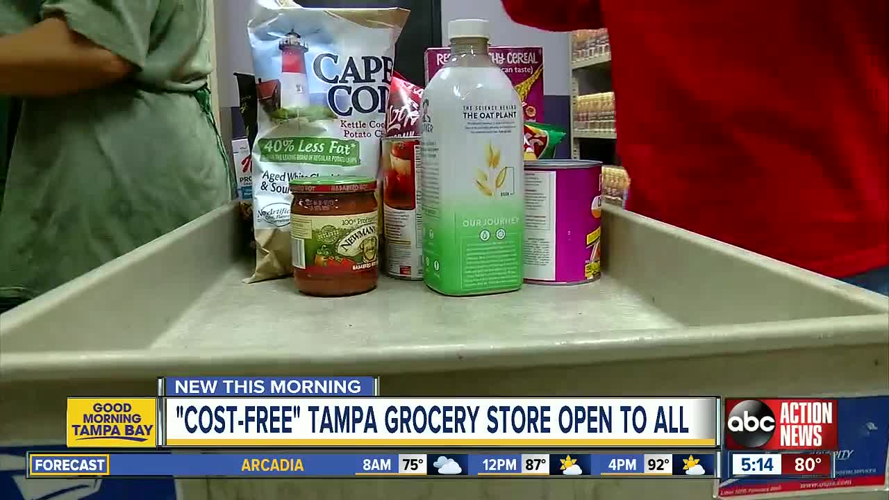 'Cost-free' Tampa grocery store is open to all, no questions asked