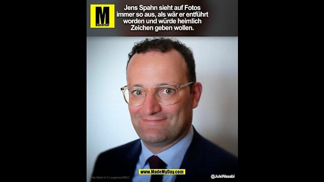 Pharmazie-Minister Jens Spahn auf dem Frankfurter Lohrberg: statt Wahlkampf Vorfahrt nach BERLIN ;-)