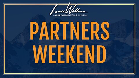Partners Weekend 2024 - Saturday AM