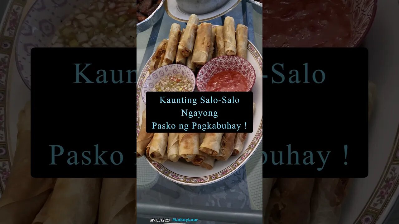 Pasko ng Pagkabuhay 🍁 Pinoy Food • Panlasang Pinoy