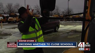 Deciding whether to close schools