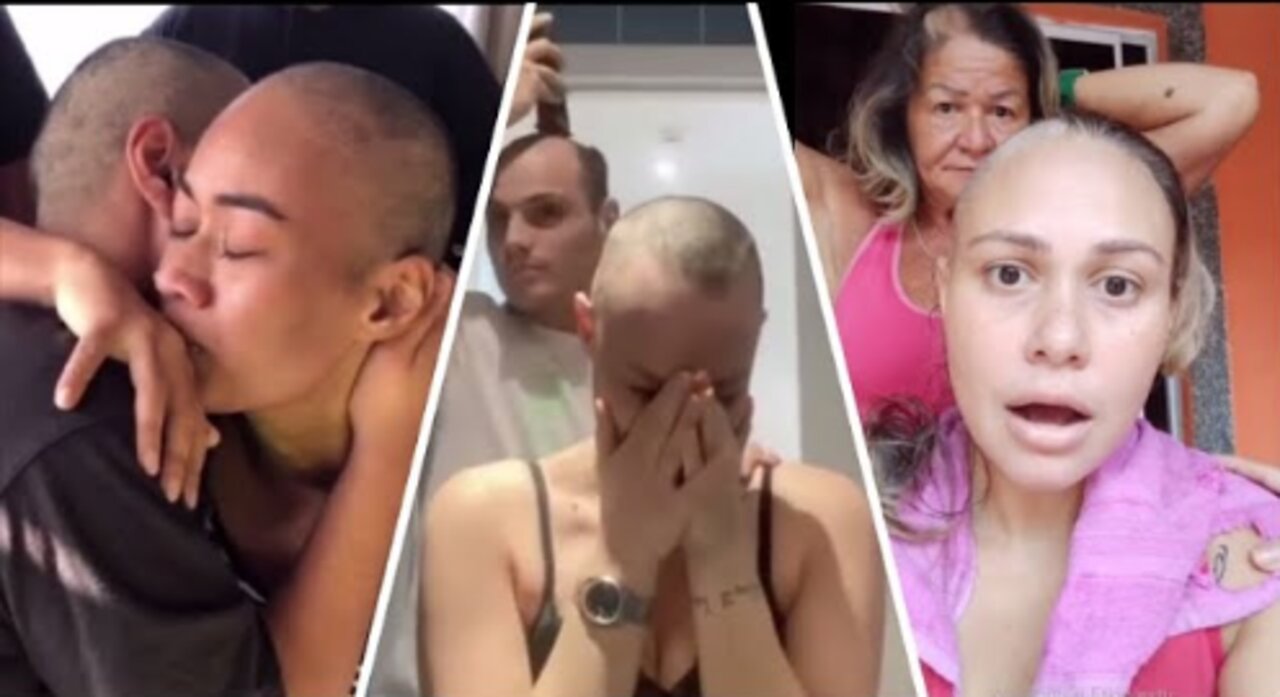 People who shave head for support Random Acts of Kindness 2022...!!! [Pt. 1]
