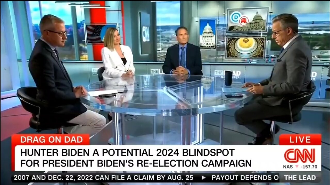 CNN's Jake Tapper Admits Trump Was Right About Hunter Biden In 2020 Presidential Debate