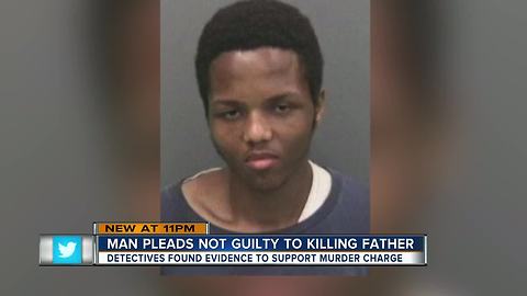 'I hate my dad, die dad die' written on wall; Son charged with killing dad enters not guilty plea