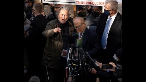 DOJ Accuses Bannon of Trying Case in Media; Files to Block Documents