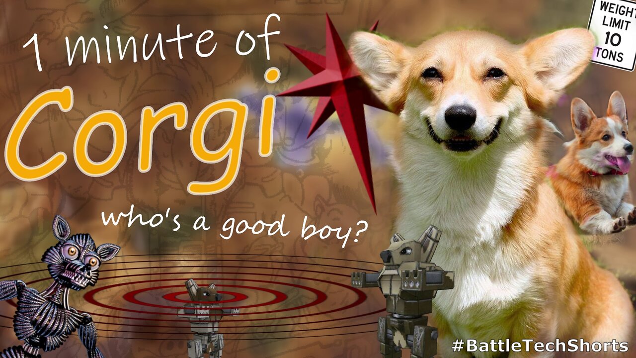 BATTLETECH #Shorts - Corgi, Who's a Good Boy?