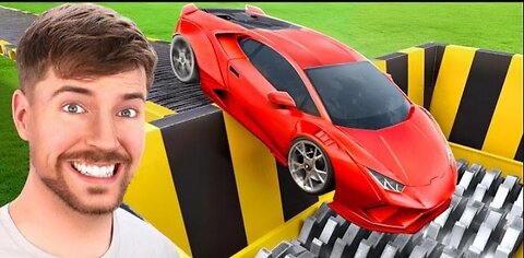 Lamborghini vs world largest shredder | Mr Beast