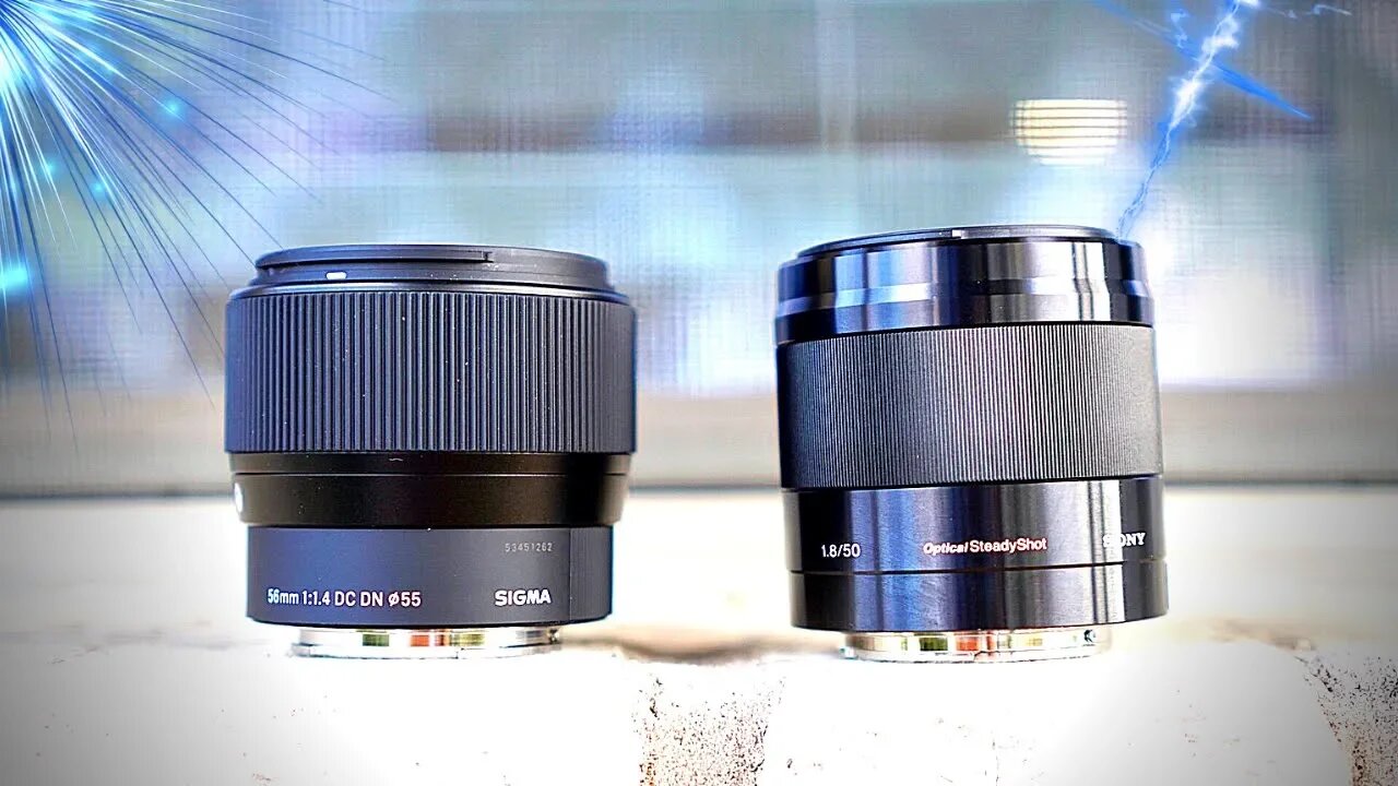 Sigma 56mm F1.4 vs Sony 50mm F1.8