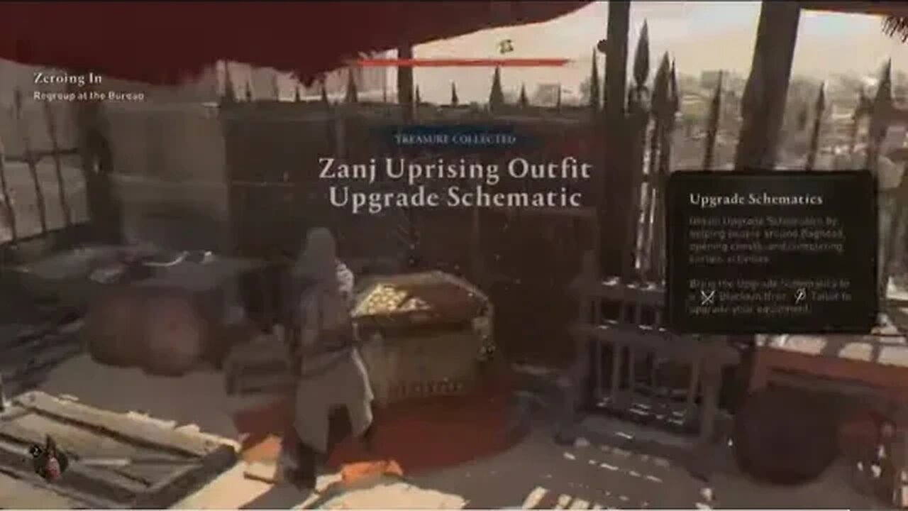 Assassins Creed Mirage | Zanj Uprising Outfit Upgrade Schematic | Location