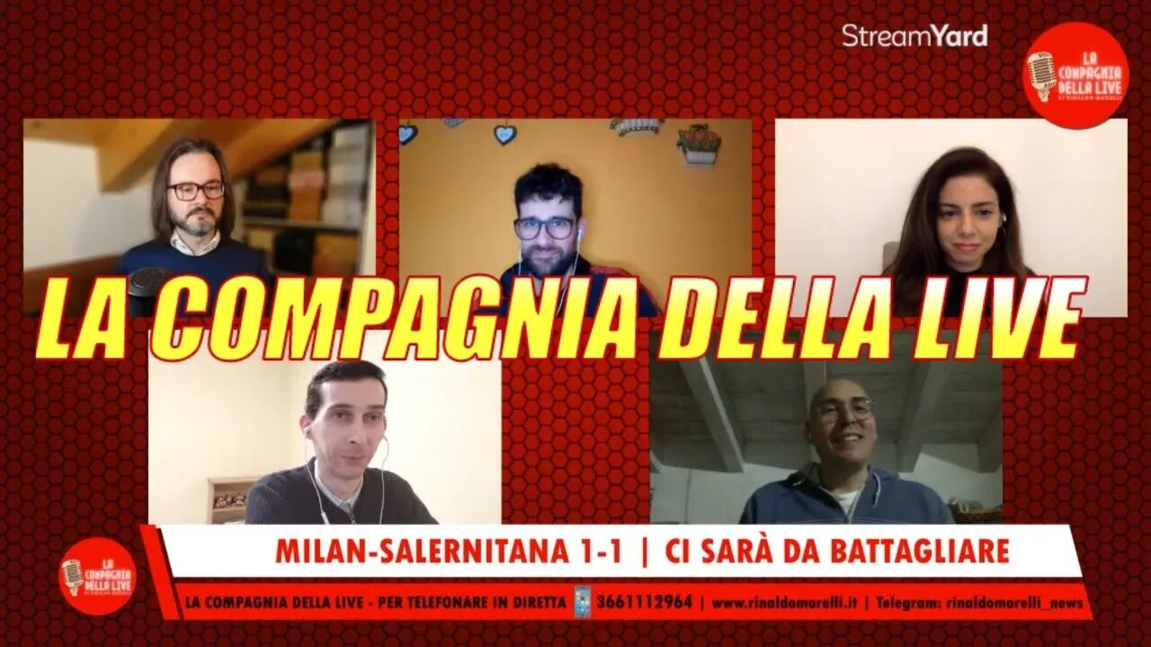 🔴 MILAN-SALERNITANA 1-1, ci sarà da battagliare | La Compagnia della Live #162 14.03.2023